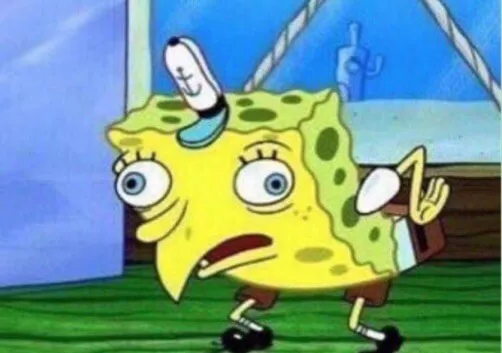 Mocking Spongebob meme template preview